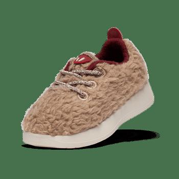 Kids' Allbirds Smallbirds Wool Runners Running Shoes Beige | DAUVO86077