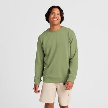 Men's Allbirds R&R Sweatshirt Sweatshirts Green | PAUQX18998