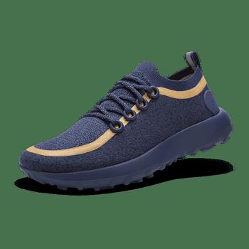 Men's Allbirds Trail Runner SWT Mizzles Waterproof Shoess Blue | AUIIZ51184