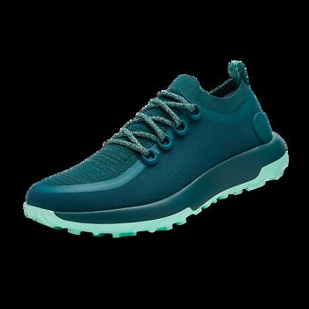 Men's Allbirds Trail Runners SWT Running Shoes Turquoise | EAUHC23872