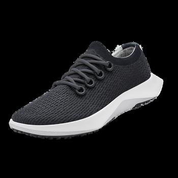 Men's Allbirds Tree Dasher 2 Running Shoes Black | EAUVG28798