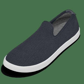 Men's Allbirds Tree Loungers Slip-Ons Navy | SAUNY40005