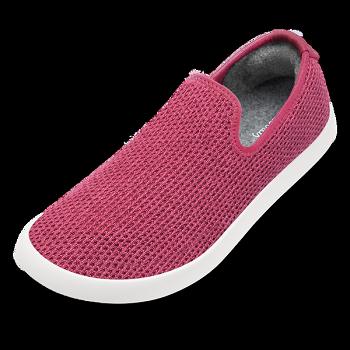 Men's Allbirds Tree Loungers Slip-Ons Pink | AUNEJ96106