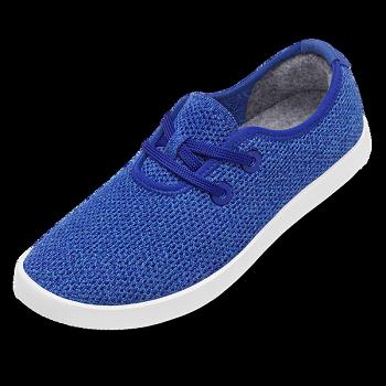 Men's Allbirds Tree Skippers Sneakers Deep Blue | AUJKU84533