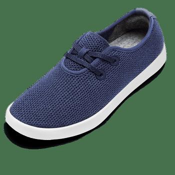 Men's Allbirds Tree Skippers Sneakers Indigo | AUDFL72056