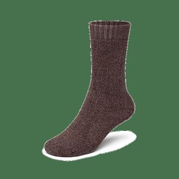 Men's Allbirds Trino® Cozy Crew Socks Brown | TAUWZ99935