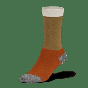 Men's Allbirds Trino® Tubers Socks Brown Orange | AUCIF28757