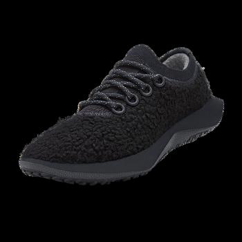 Men's Allbirds Wool Dasher Fluffs Running Shoes Black | AUXMI42284