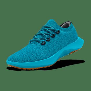 Men's Allbirds Wool Dasher Mizzles Running Shoes Turquoise | XAUGW23515