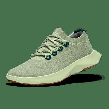 Men's Allbirds Wool Dasher Mizzles Waterproof Shoess Green | PAUER28961