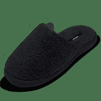 Men's Allbirds Wool Dwellers Slippers Black | XAUBH23960