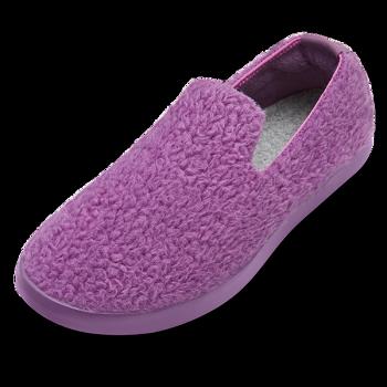 Men's Allbirds Wool Lounger Fluffs Slip-Ons Purple | AUCIF73730