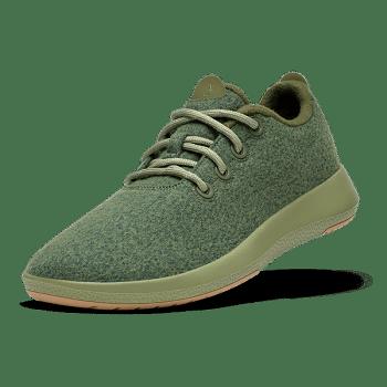 Men's Allbirds Wool Runner Mizzles Waterproof Shoess Green | TAUWZ76515