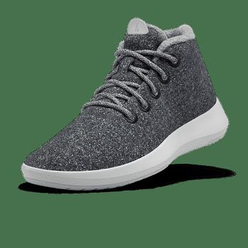 Men's Allbirds Wool Runner-up Mizzles High Tops Grey | SAUVO18632