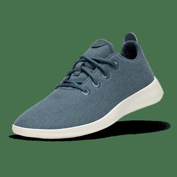 Men's Allbirds Wool Runners Sneakers Turquoise | ZAUMJ71362