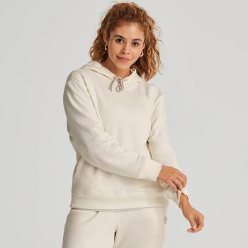 Women's Allbirds R&R Hoodie Sweatshirts White | GAUEC12315