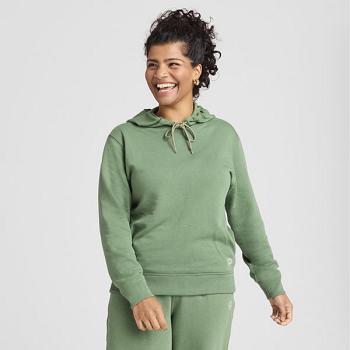 Women's Allbirds R&R Hoodie Sweatshirts Green | GAUUC35545