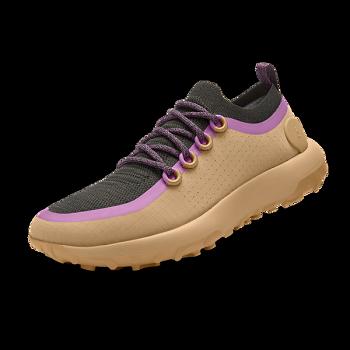 Women's Allbirds Trail Runners SWT Running Shoes Beige / Purple | LAUSX74604