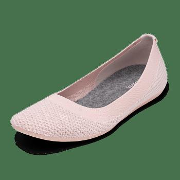 Women's Allbirds Tree Breezers Flats Pink | XAUBH73943