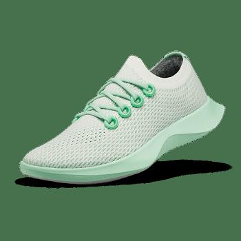 Women's Allbirds Tree Dasher 1 Running Shoes Light Green | YAUGT87655