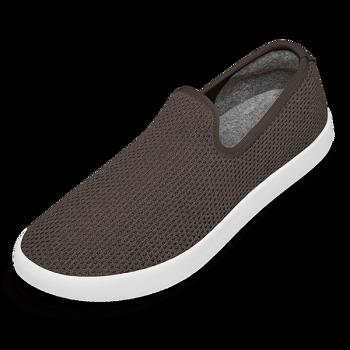 Women's Allbirds Tree Loungers Slip-Ons Brown | AUJKU68962