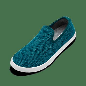 Women's Allbirds Tree Loungers Slip-Ons Turquoise | UAUTG95923