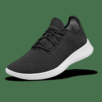 Women's Allbirds Tree Runners Sneakers Black | GAUEC18817