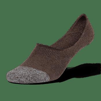 Women's Allbirds Trino® Hiders Socks Brown | EAUHC50852