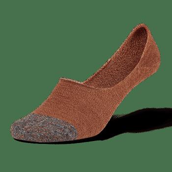 Women's Allbirds Trino® Hiders Socks Brown | MAUHR74932