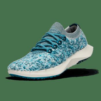 Women's Allbirds Wool Dasher Fluffs Running Shoes Turquoise | MAUFT32852