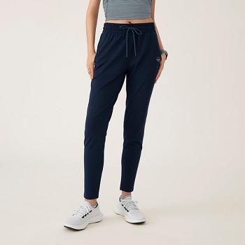 Women's Allbirds Wool Performance Jogger Sweatpants Navy | FAUHY89297