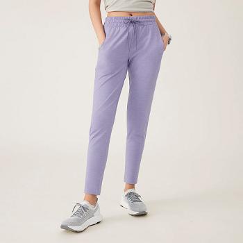 Women's Allbirds Wool Performance Jogger Sweatpants Purple | GAUUC73599