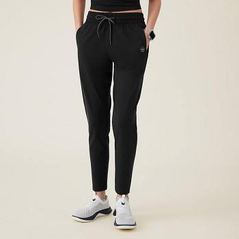 Women's Allbirds Wool Performance Jogger Sweatpants Black | LAUTR79735