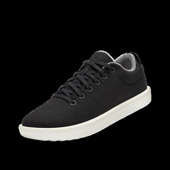 Women's Allbirds Wool Piper Woven Sneakers Black | AUNEJ38665