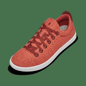 Women's Allbirds Wool Pipers Sneakers Red | AUJVR65699