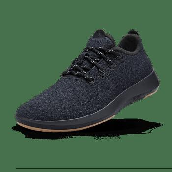 Women's Allbirds Wool Runner Mizzles Sneakers Black | FAUHY76231