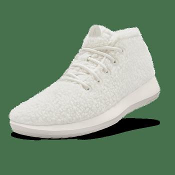 Women's Allbirds Wool Runner-up Fluffs High Tops White | AUNZX18595