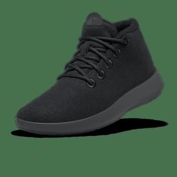 Women's Allbirds Wool Runner-up Mizzles High Tops Black | BAUSD77250