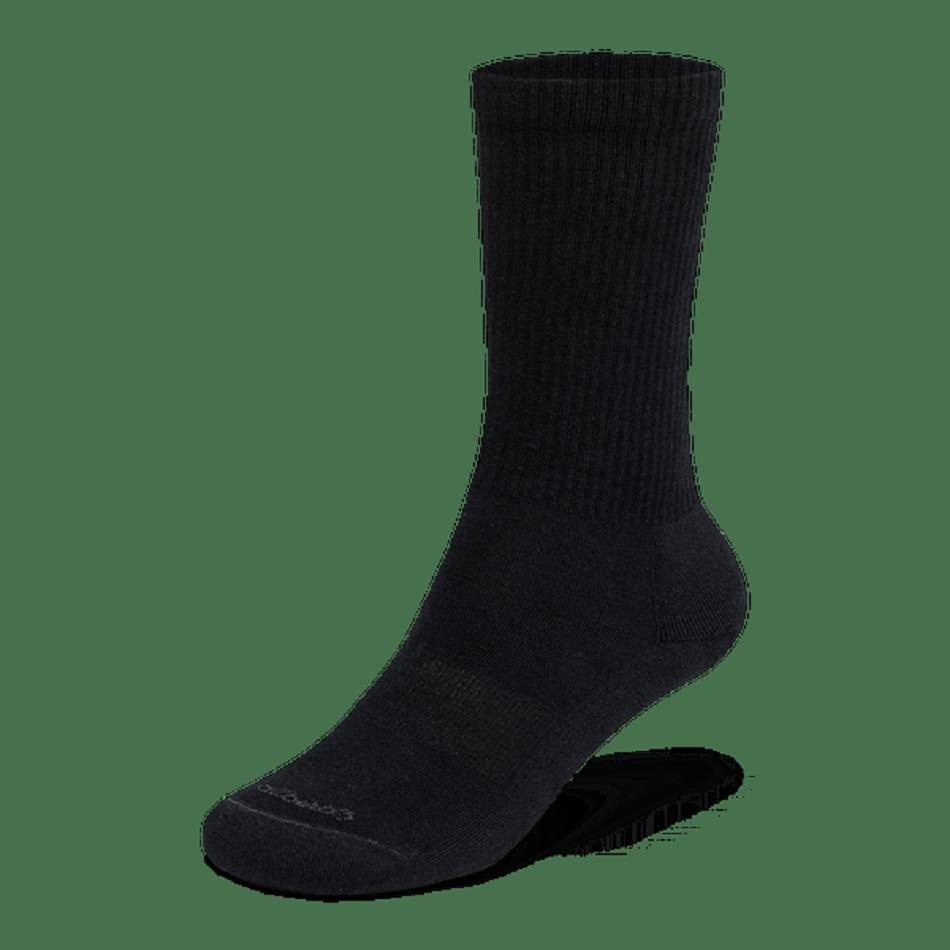 Men\'s Allbirds Anytime Crew Socks Black | AUNEJ88936