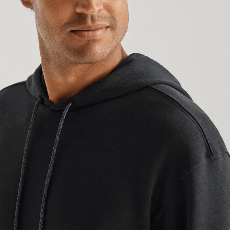 Men's Allbirds R&R Hoodie Sweatshirts Black | UAUTG92269