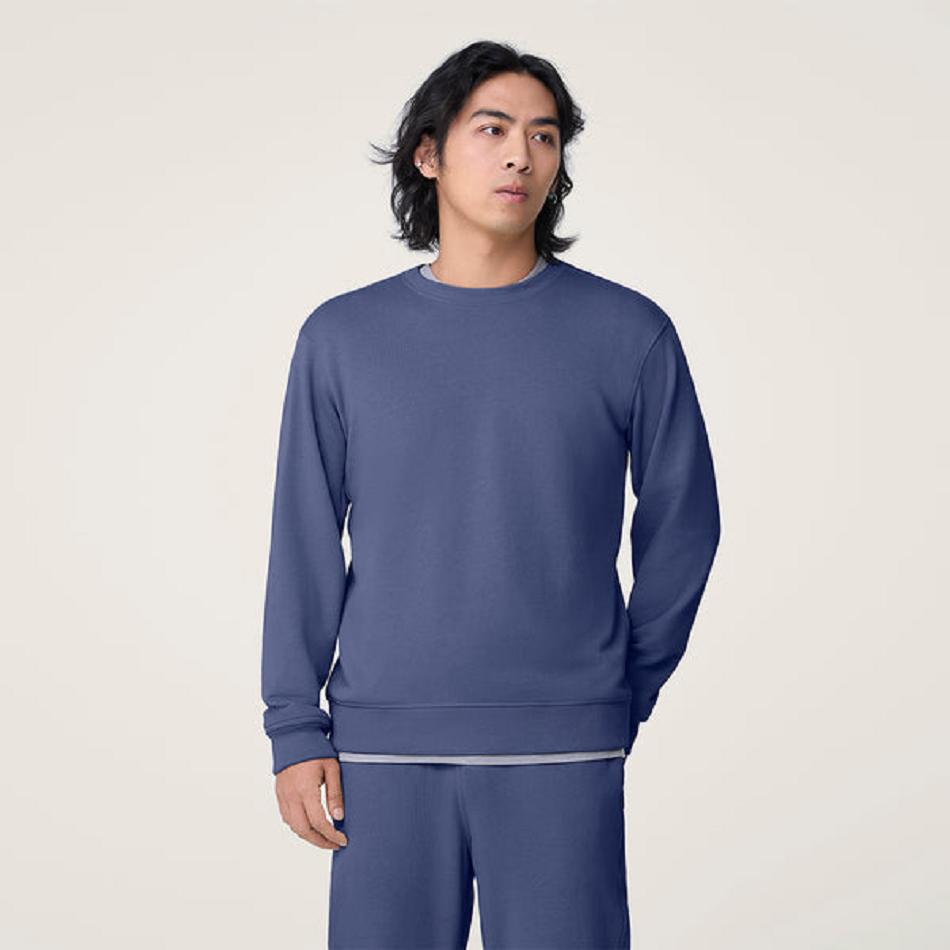 Men\'s Allbirds R&R Sweatshirt Sweatshirts Indigo | ZAUMJ20133