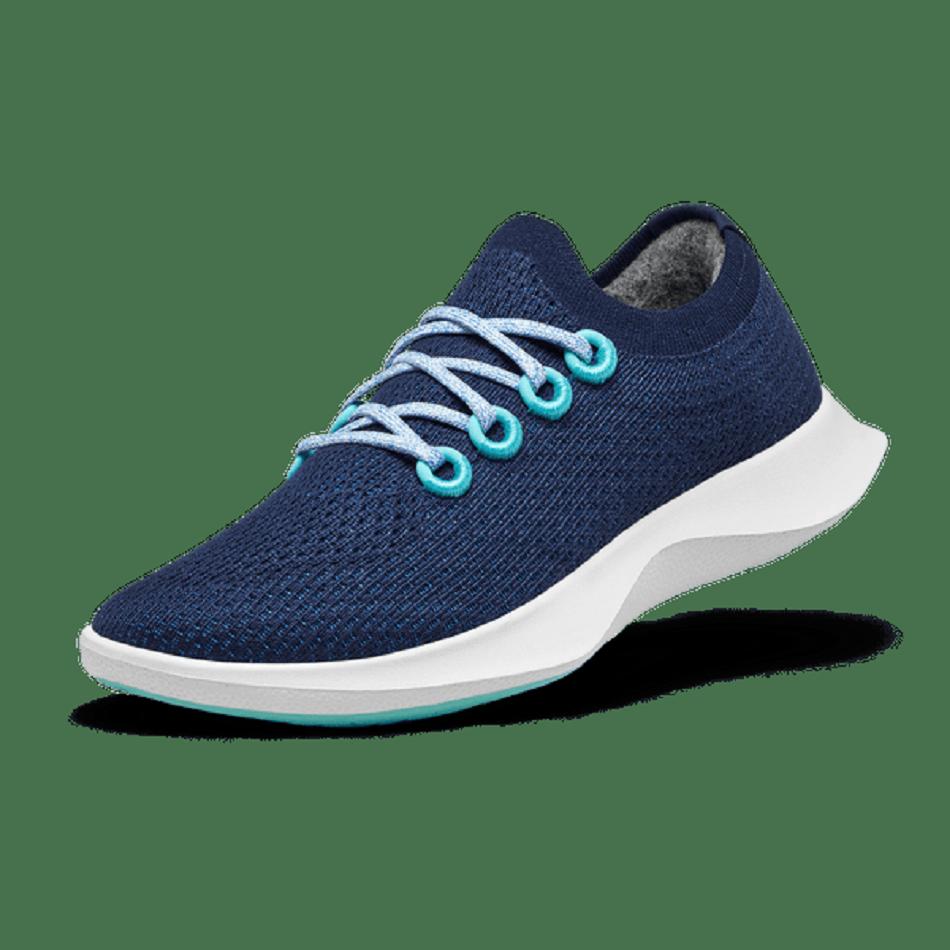 Men\'s Allbirds Tree Dasher 1 Running Shoes Blue | AAUDF35169