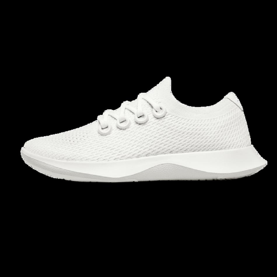 Men's Allbirds Tree Dasher 1 Running Shoes White | AUXMI38603