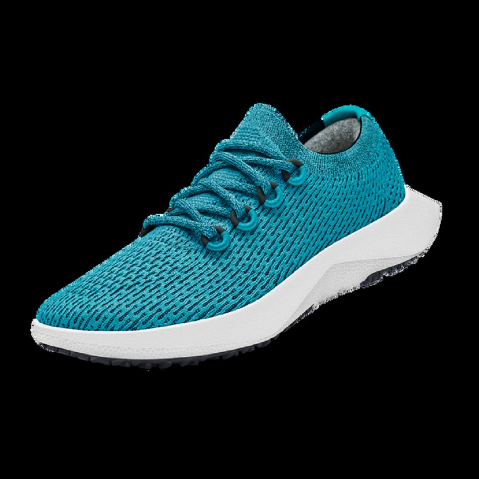 Men\'s Allbirds Tree Dasher 2 Running Shoes Turquoise | MAUHR76806