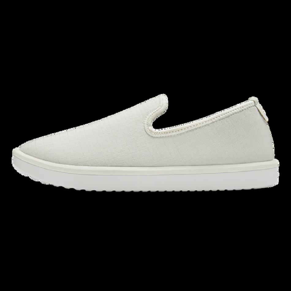 Men's Allbirds Wool Lounger Woven Slip-Ons Beige / White | AUNZX14447