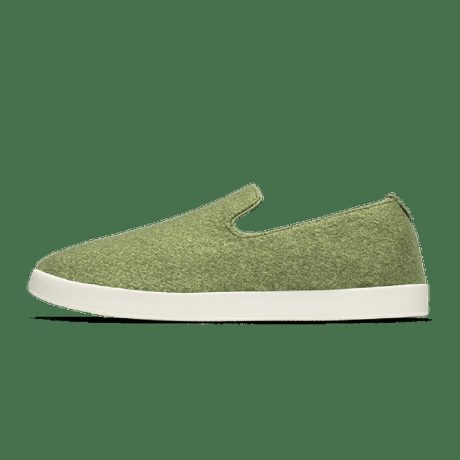 Men's Allbirds Wool Loungers Slip-Ons Green | AUJZR31166