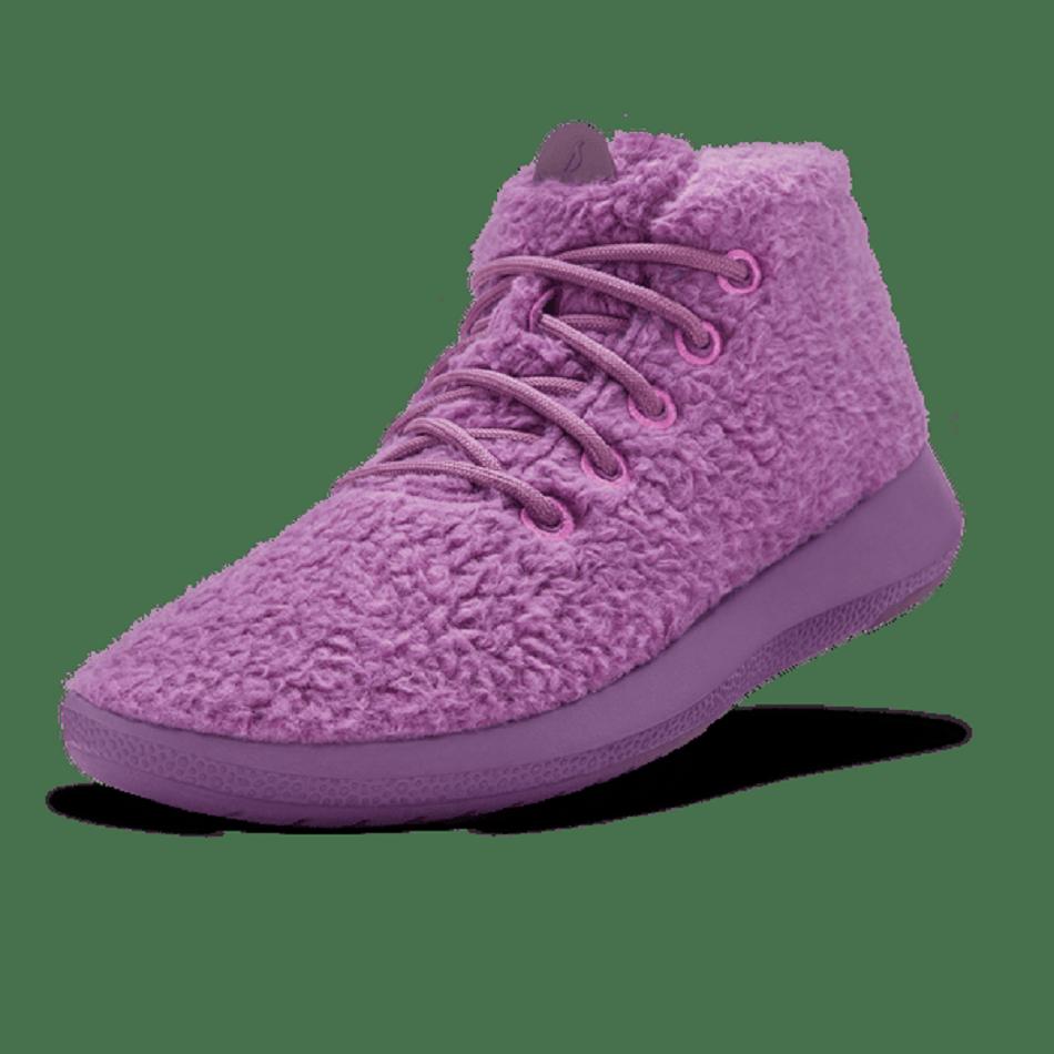 Men\'s Allbirds Wool Runner-up Fluffs High Tops Purple | PAUQX91110