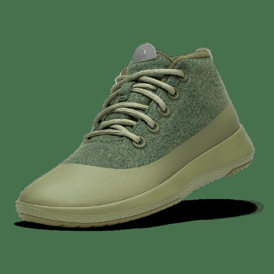 Men\'s Allbirds Wool Runner-up Mizzle Plus High Tops Green | AUNZX54071