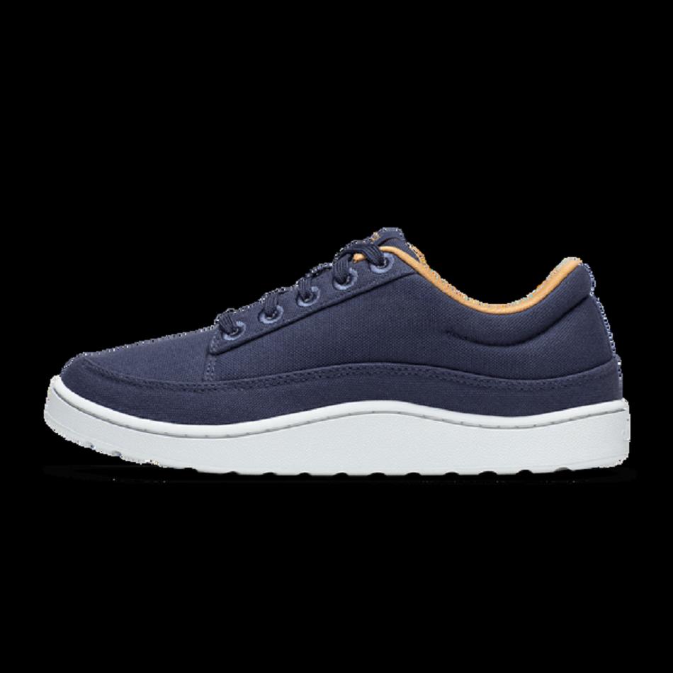 Women's Allbirds Canvas Pacers Sneakers Indigo | AUJBT96084