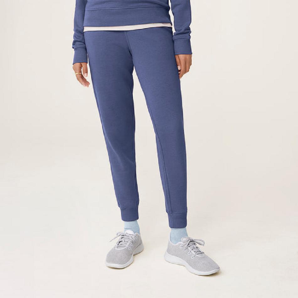 Women\'s Allbirds R&R Sweatpant Sweatpants Indigo | AUEGJ42583